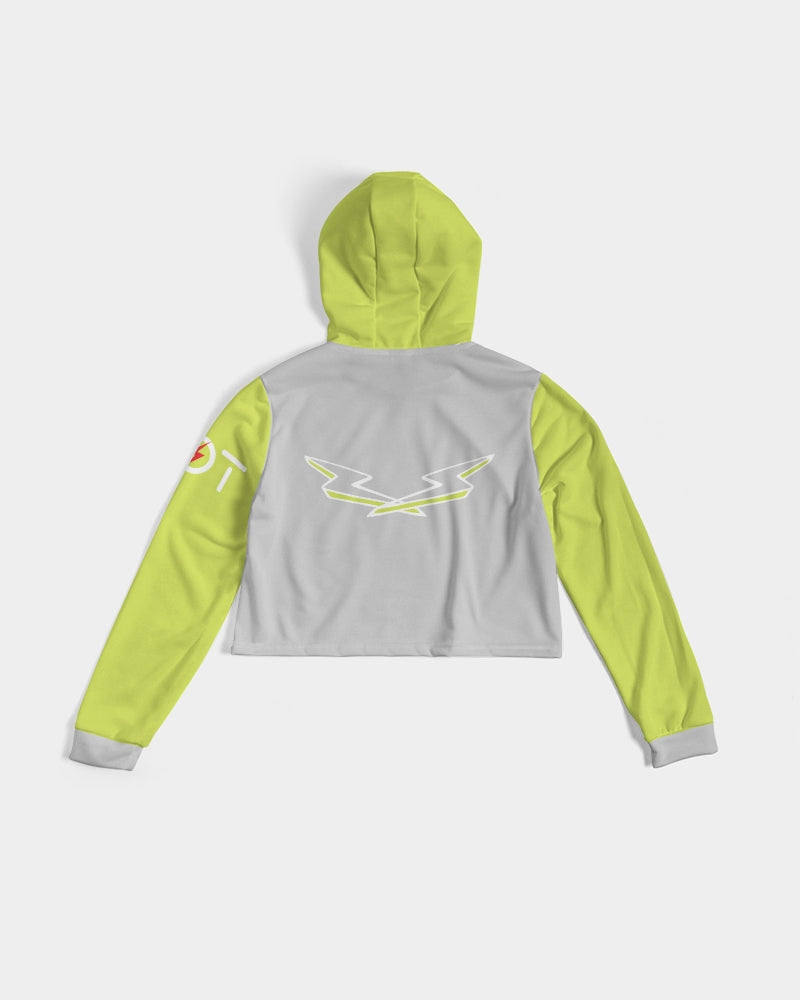 FRESH THUNDER - Women's Cropped Hoodie