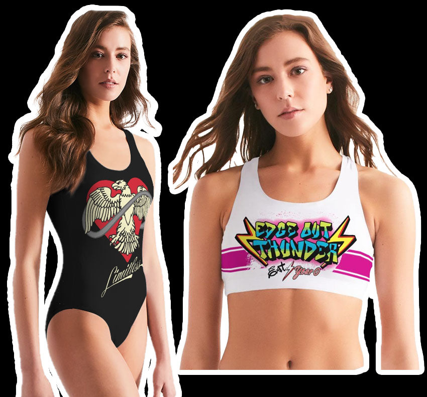 SPORTS BRAS & BODYSUITS, SWIMSUITS - Women's