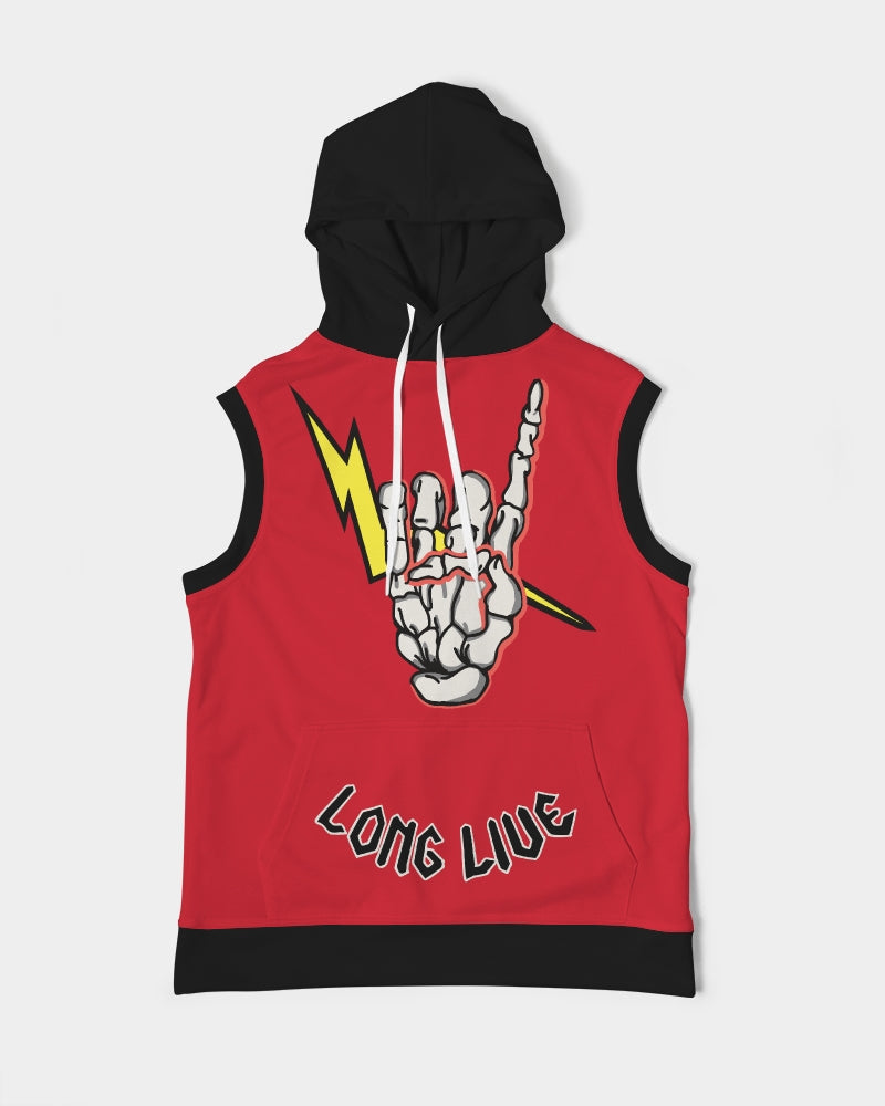 LONG LIVE THE THUNDER - Men's Premium Sleeveless Hoodie