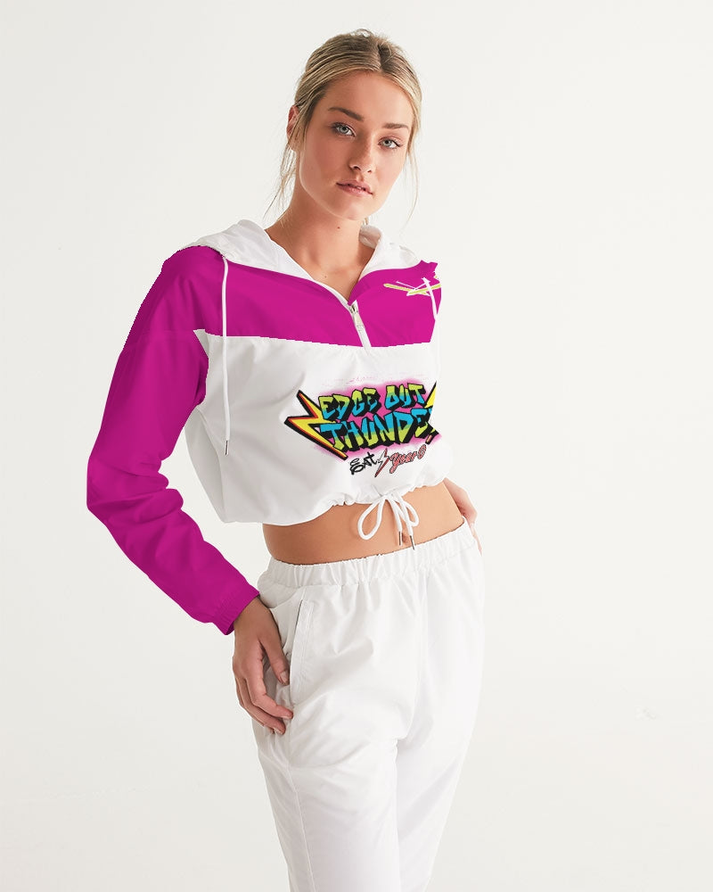 FRESH THUNDER - Women's Cropped Windbreaker