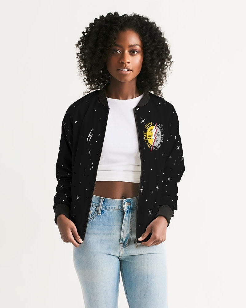 COSMIC THUNDER - Women's Bomber Jacket