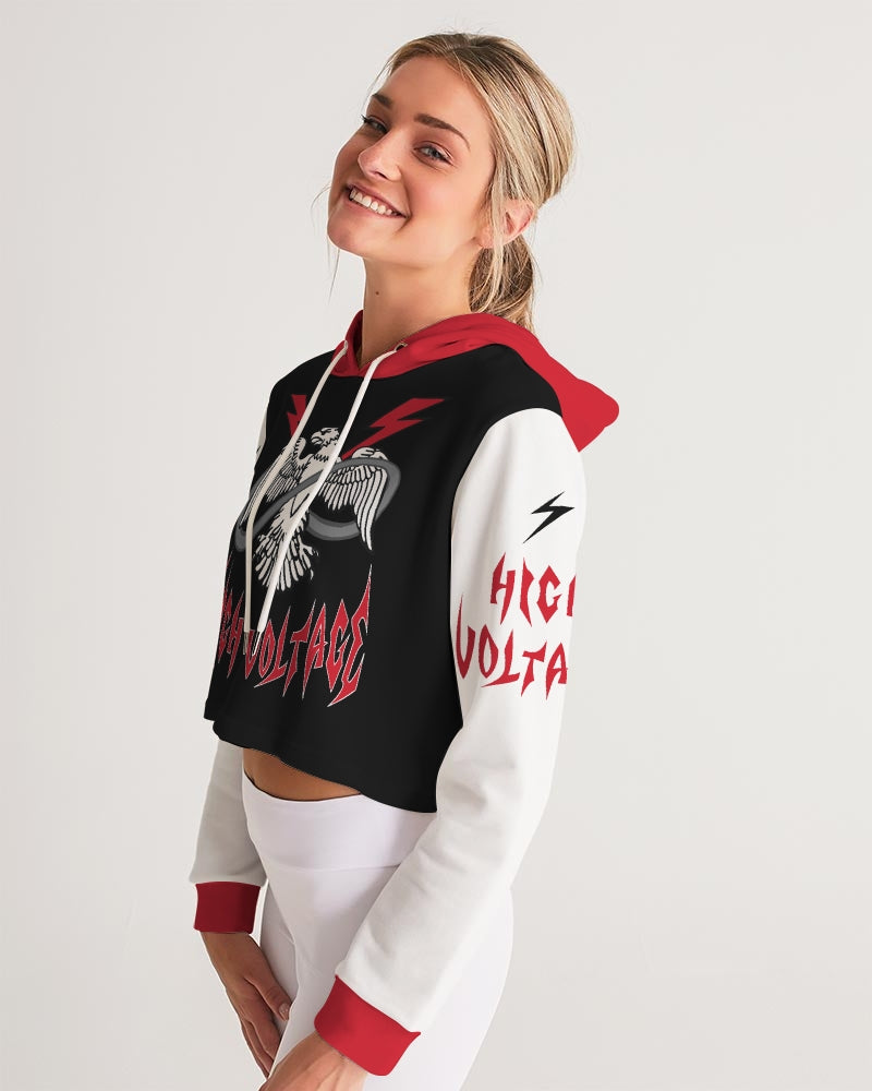 THUNDERBIRD - Women's Cropped Hoodie