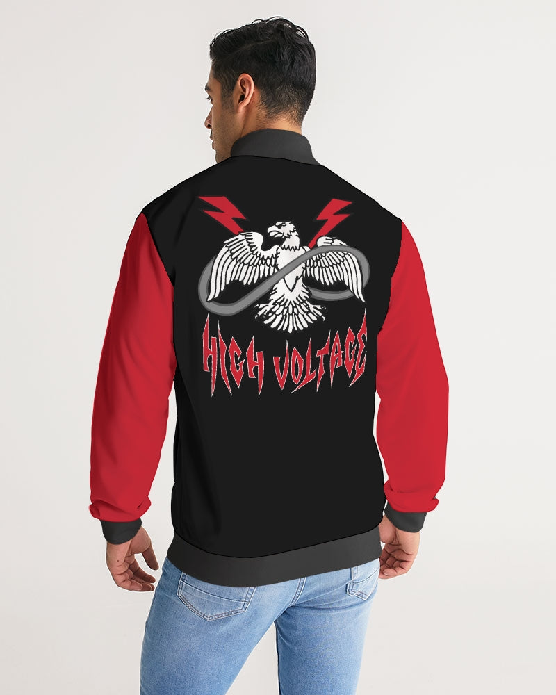 THUNDERBIRD - Men's Stripe-Sleeve Track Jacket