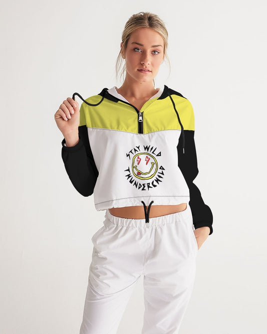 THUNDERCHILD - Women's Cropped Windbreaker