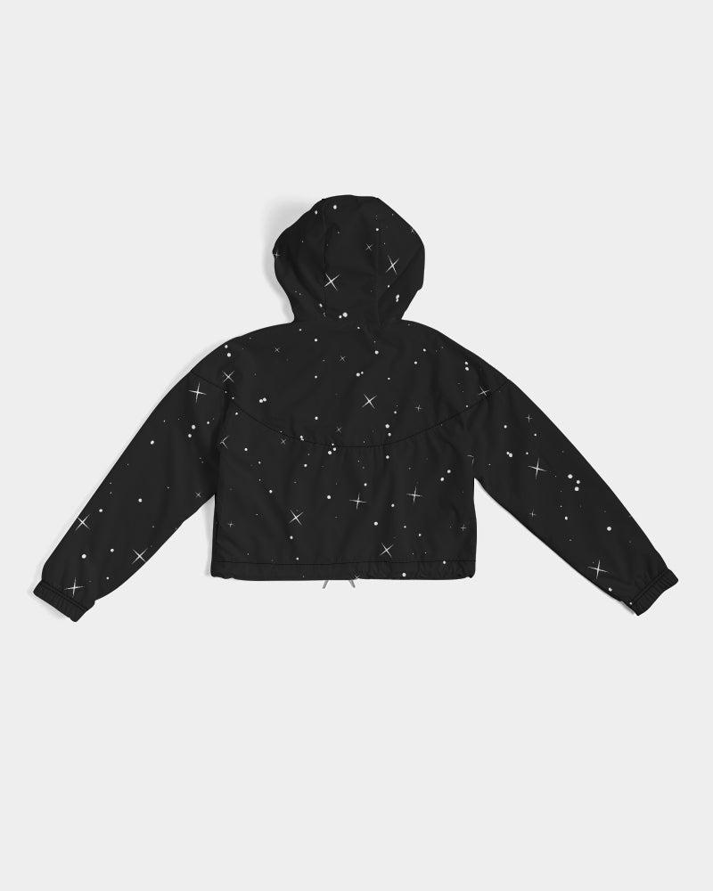 COSMIC THUNDER - Women's Cropped Windbreaker