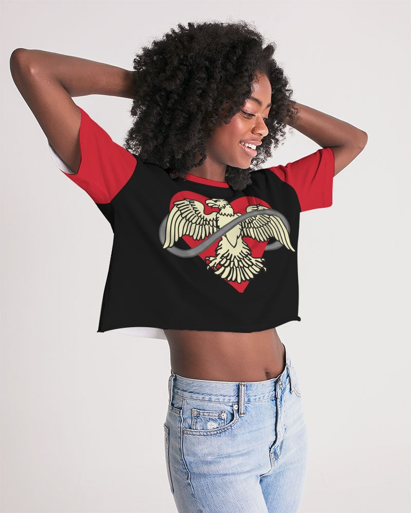 FREEBIRD - Women's Premium Cropped Tee