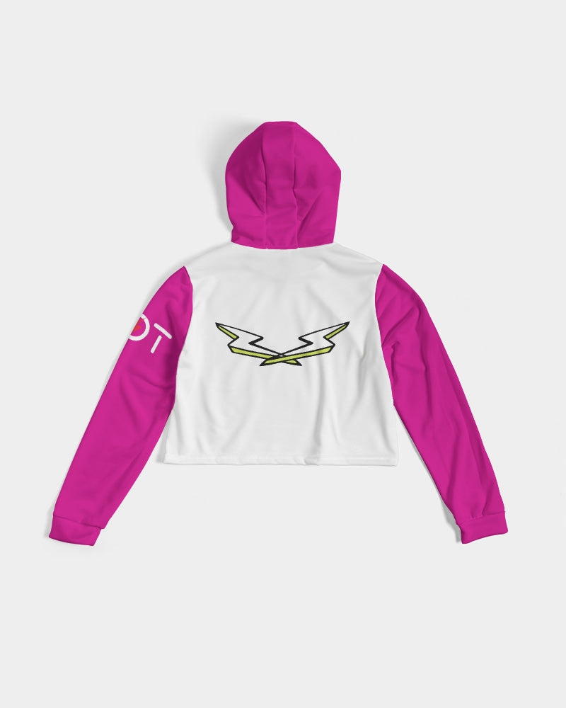 FRESH THUNDER - Women's Cropped Hoodie