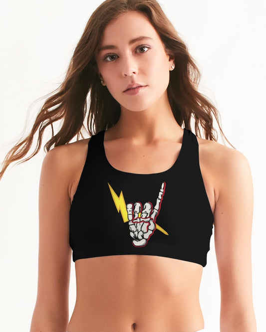 LONG LIVE THE THUNDER - Women's Seamless Sports Bra