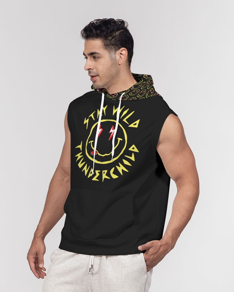 THUNDERCHILD - Men's Premium Sleeveless Hoodie