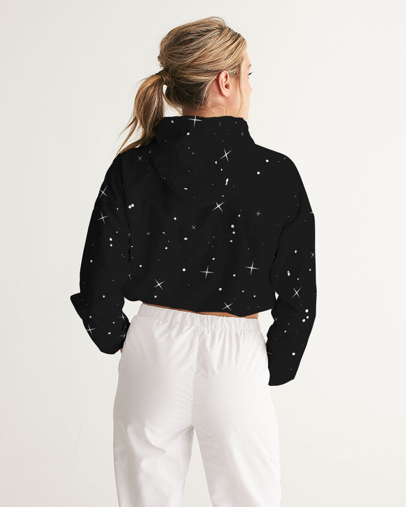 COSMIC THUNDER - Women's Cropped Windbreaker