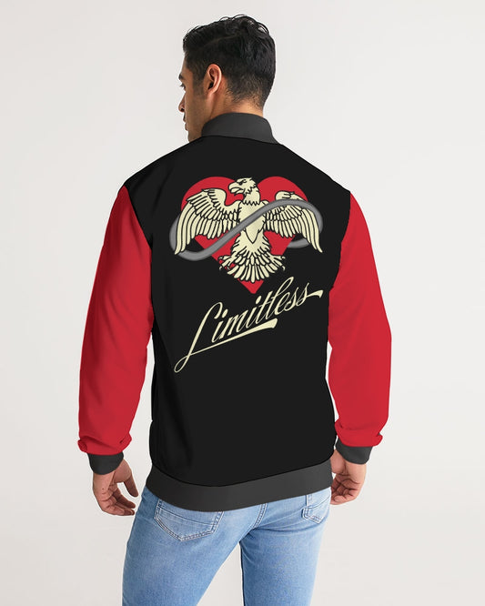 FREEBIRD - Men's Stripe-Sleeve Track Jacket