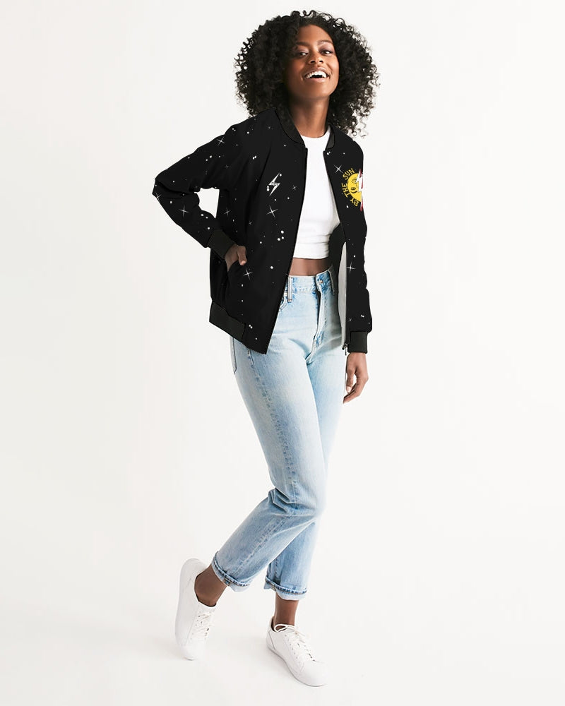 COSMIC THUNDER - Women's Bomber Jacket