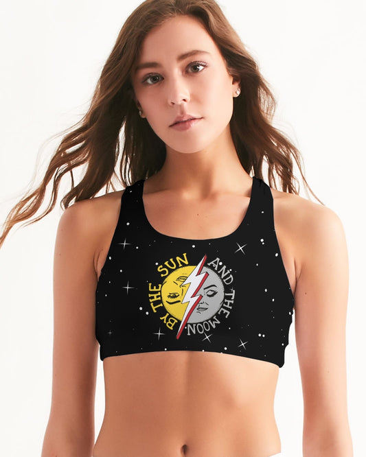 COSMIC THUNDER - Women's Seamless Sports Bra