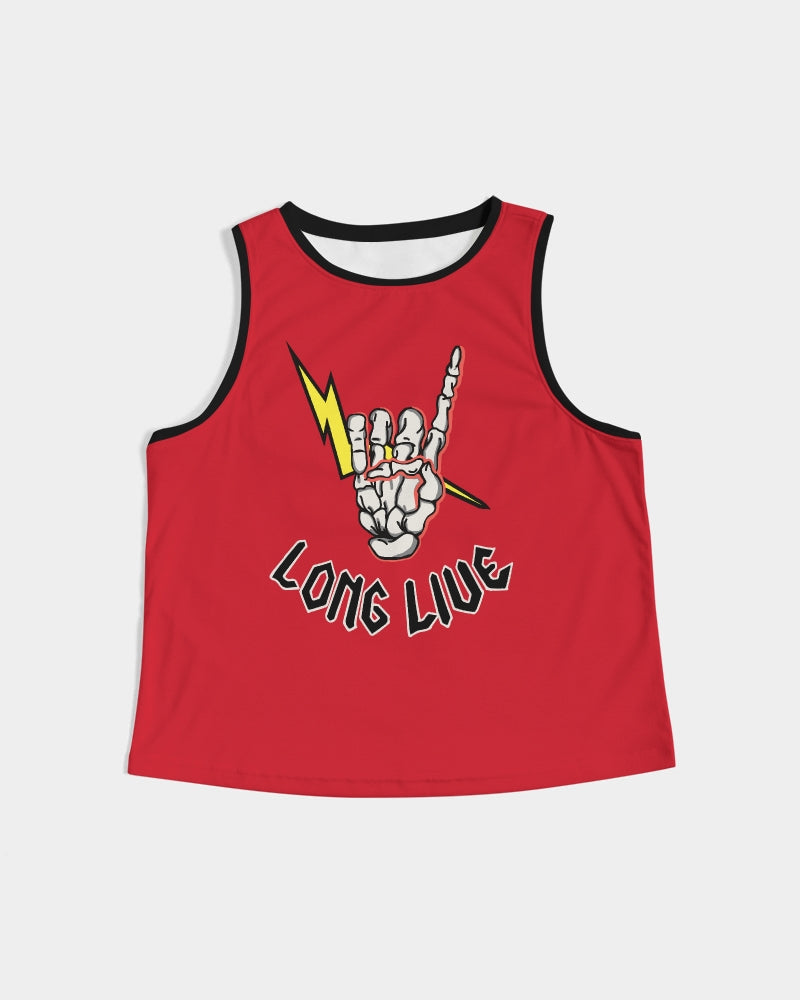 LONG LIVE THE THUNDER - Women's Cropped Tank