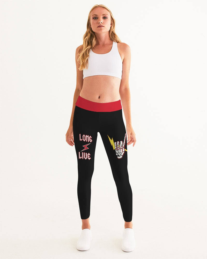 LONG LIVE THE THUNDER - Women's Athletic Leggings