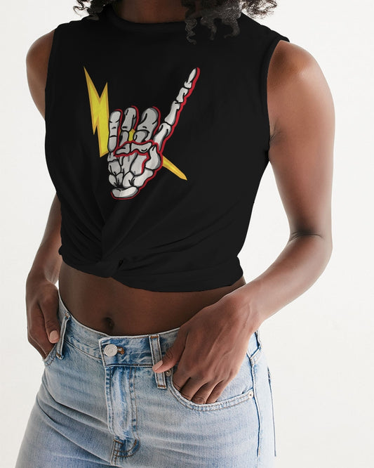 LONG LIVE THE THUNDER - Women's Twist-Front Tank