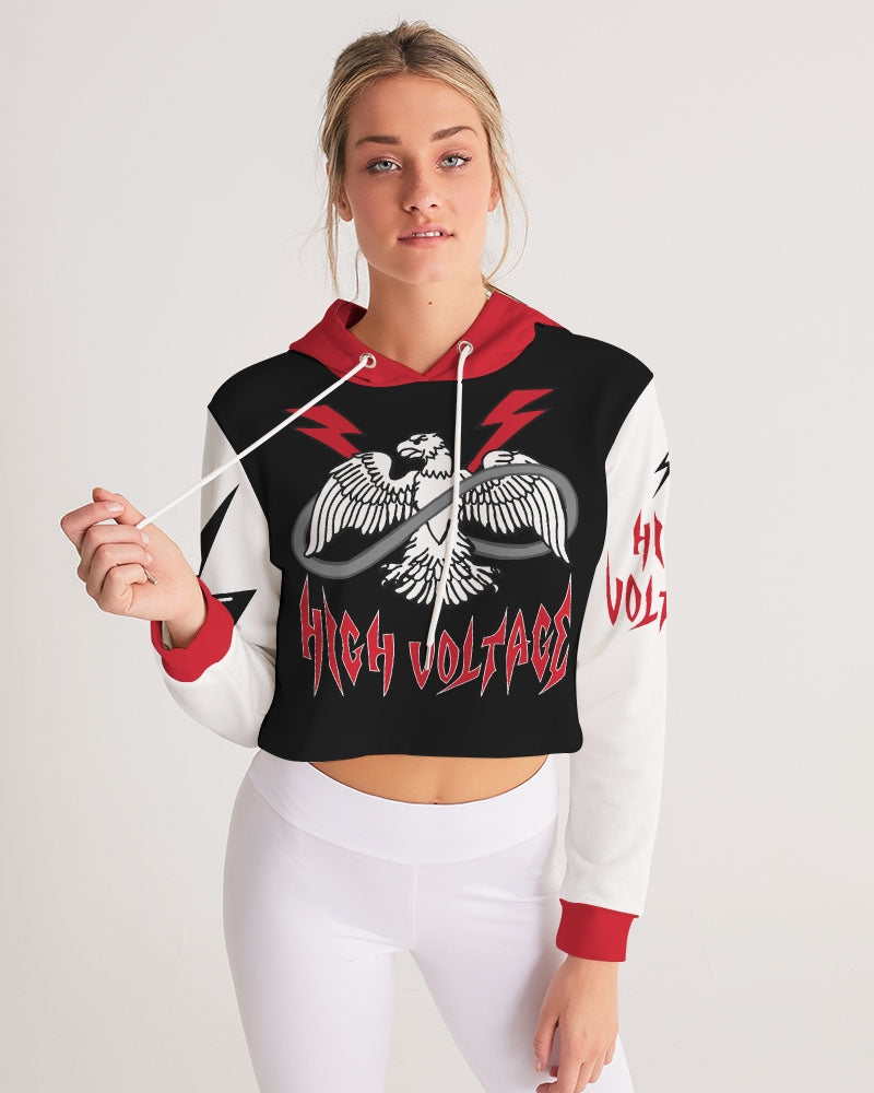 THUNDERBIRD - Women's Cropped Hoodie