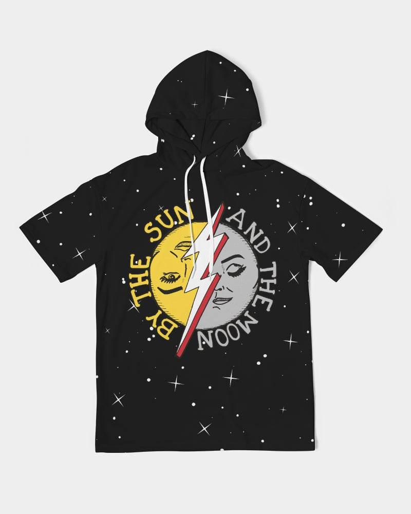 COSMIC THUNDER - Men's Premium Short Sleeve Hoodie