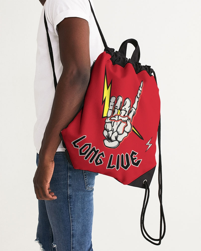 LONG LIVE THE THUNDER - Canvas Drawstring Bag