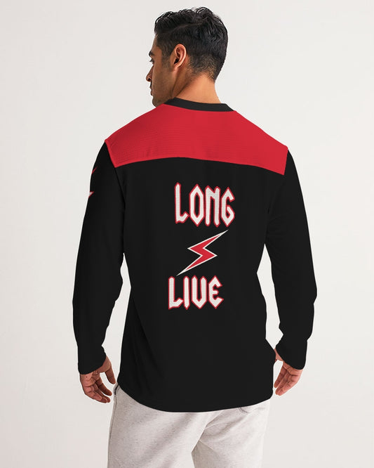 LONG LIVE THE THUNDER - Men's Long Sleeve Sports Jersey