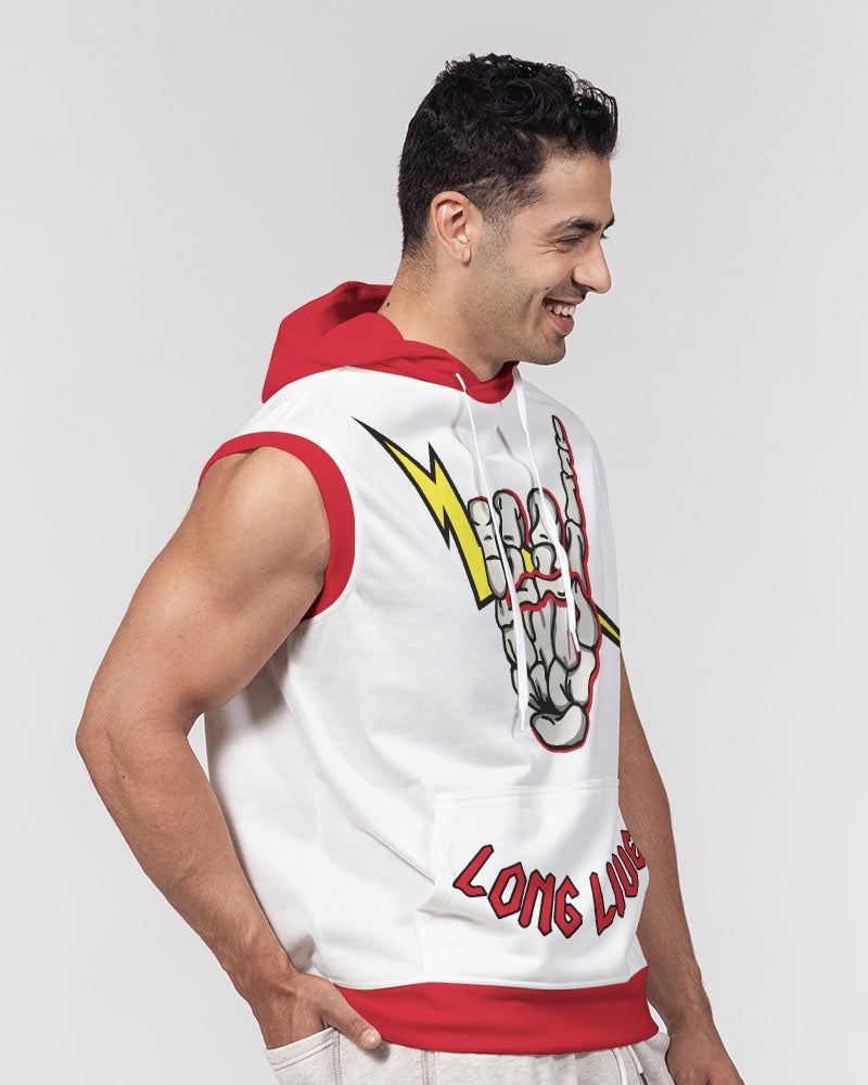 LONG LIVE THE THUNDER - Men's Premium Sleeveless Hoodie