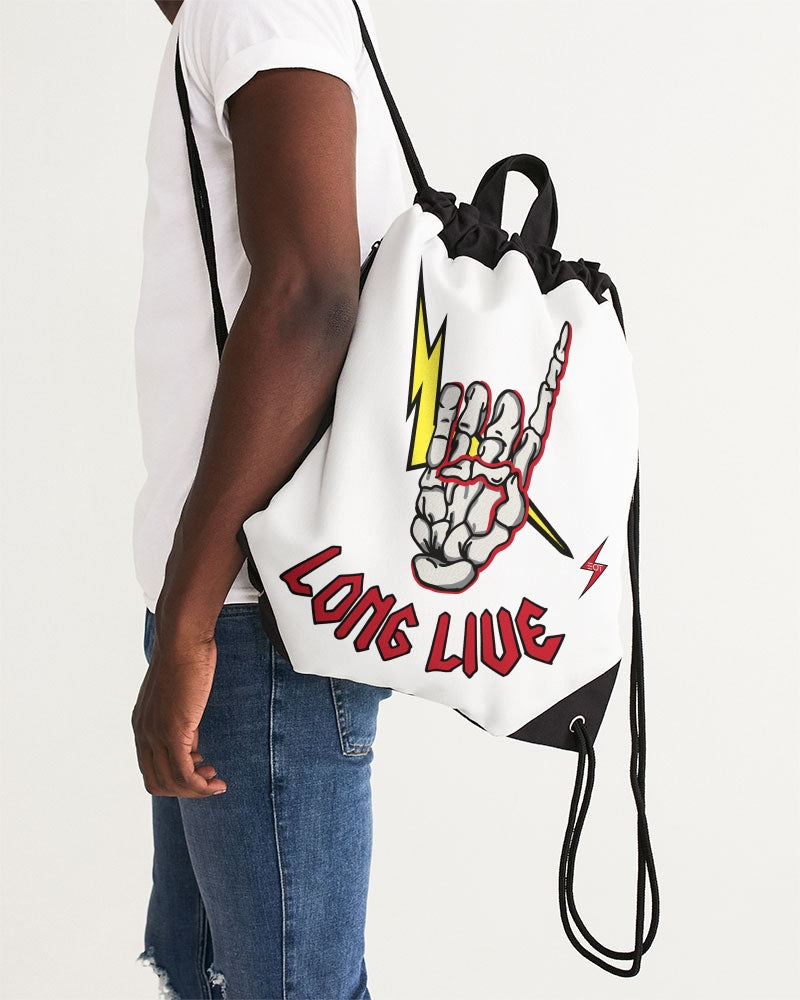 LONG LIVE THE THUNDER - Canvas Drawstring Bag