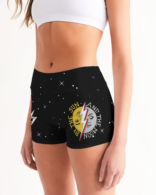 COSMIC THUNDER - Women's Athletic Shorts