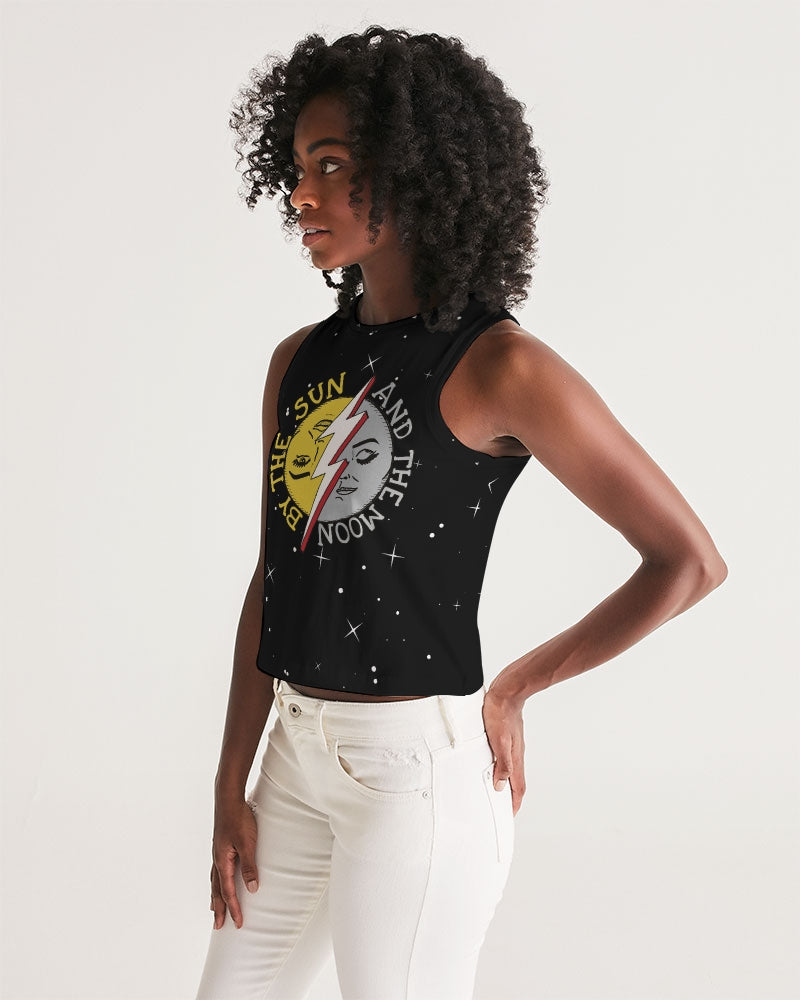 COSMIC THUNDER - Women's Cropped Tank