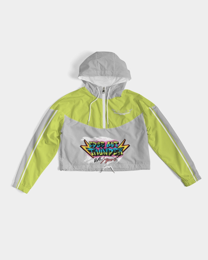 FRESH THUNDER - Women's Cropped Windbreaker