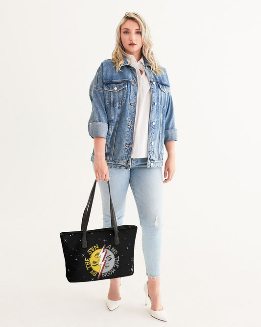 COSMIC THUNDER - Vegan Leather Tote