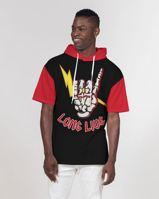 LONG LIVE THE THUNDER - Men's Premium Short Sleeve Hoodie