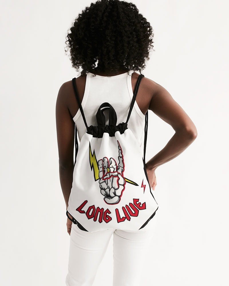 LONG LIVE THE THUNDER - Canvas Drawstring Bag