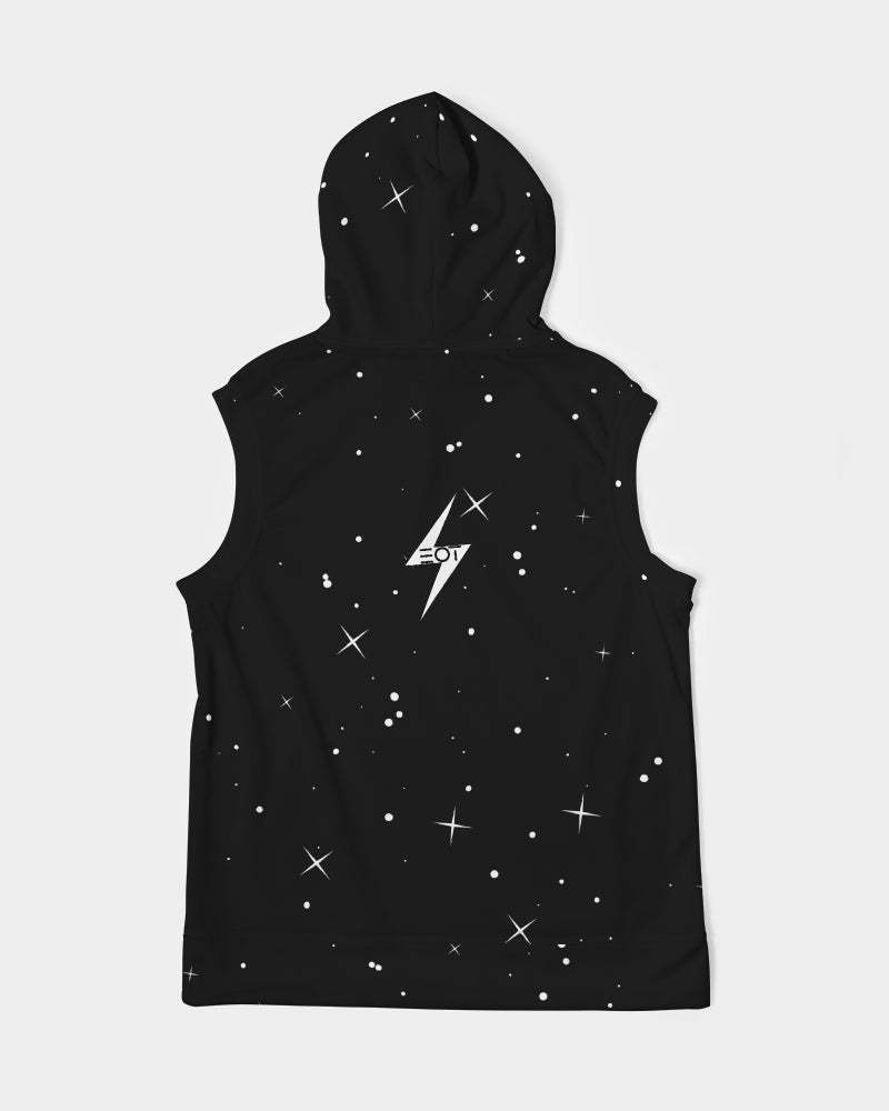 COSMIC THUNDER - Men's Premium Sleeveless Hoodie