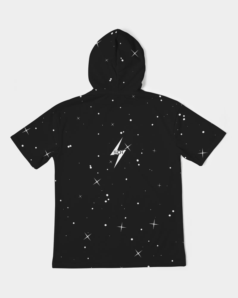 COSMIC THUNDER - Men's Premium Short Sleeve Hoodie