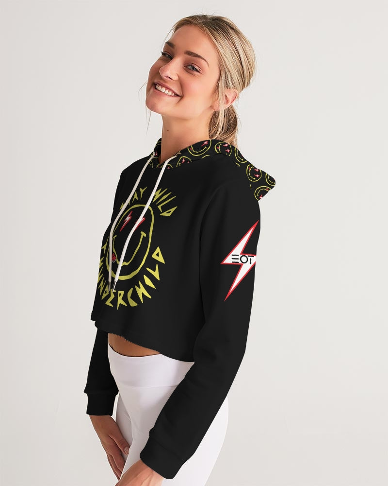 THUNDERCHILD - Women's Cropped Hoodie