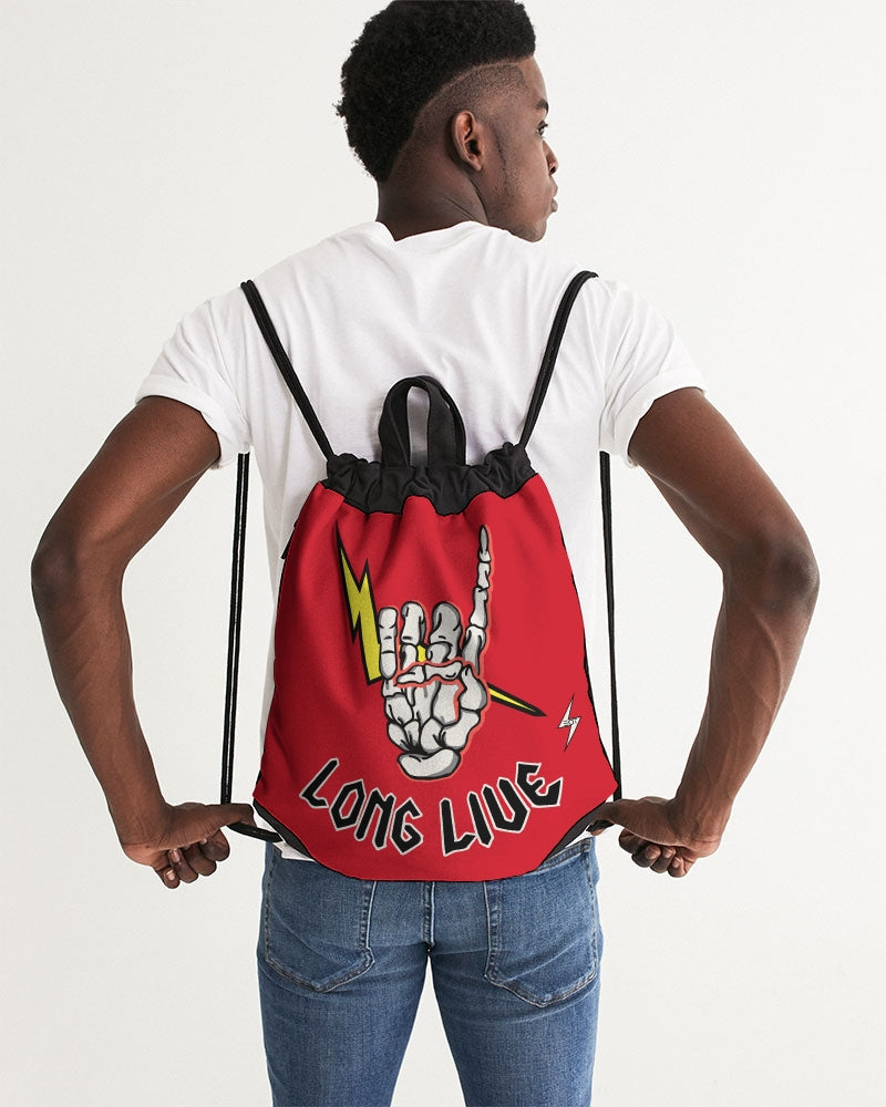 LONG LIVE THE THUNDER - Canvas Drawstring Bag