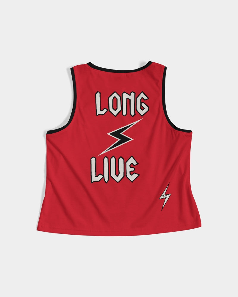 LONG LIVE THE THUNDER - Women's Cropped Tank