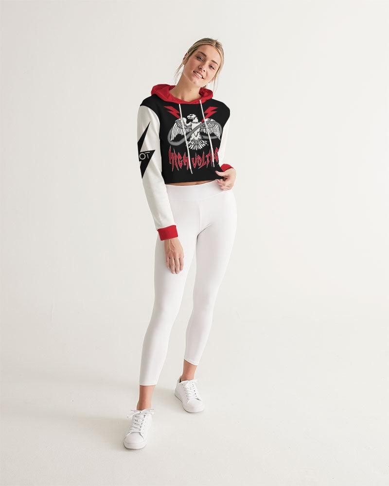 THUNDERBIRD - Women's Cropped Hoodie