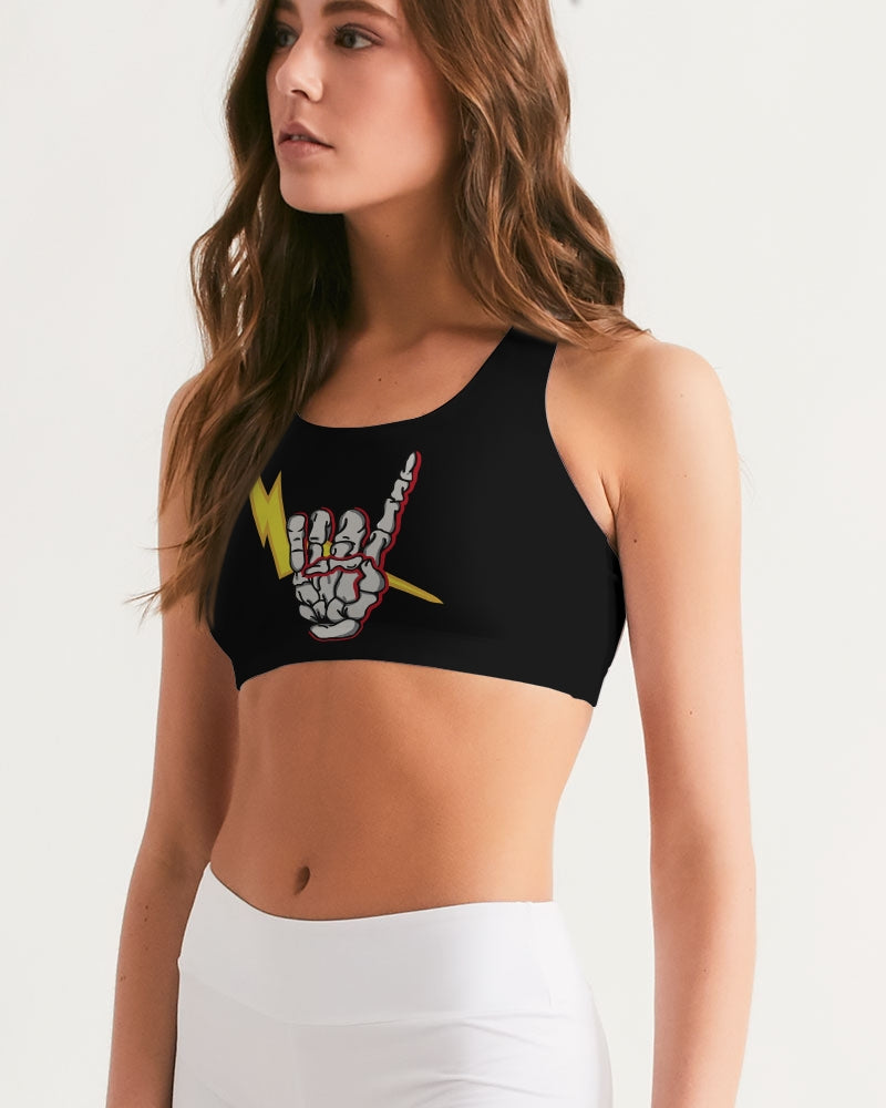 LONG LIVE THE THUNDER - Women's Seamless Sports Bra