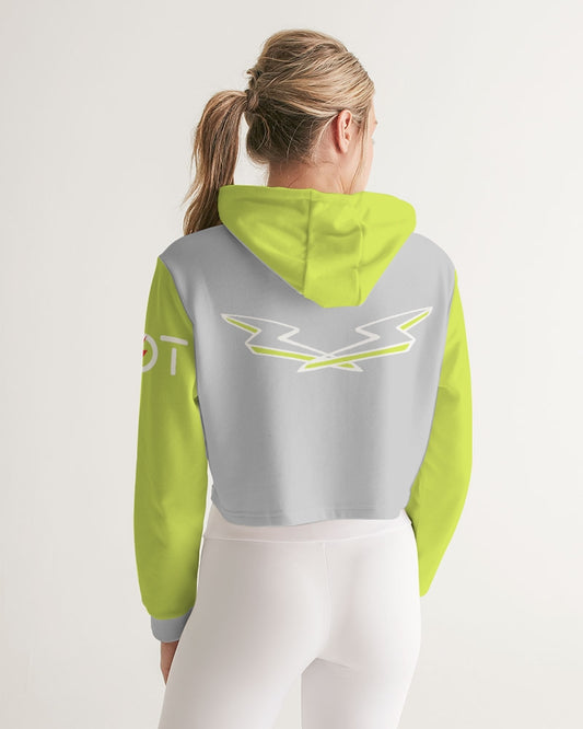 FRESH THUNDER - Women's Cropped Hoodie
