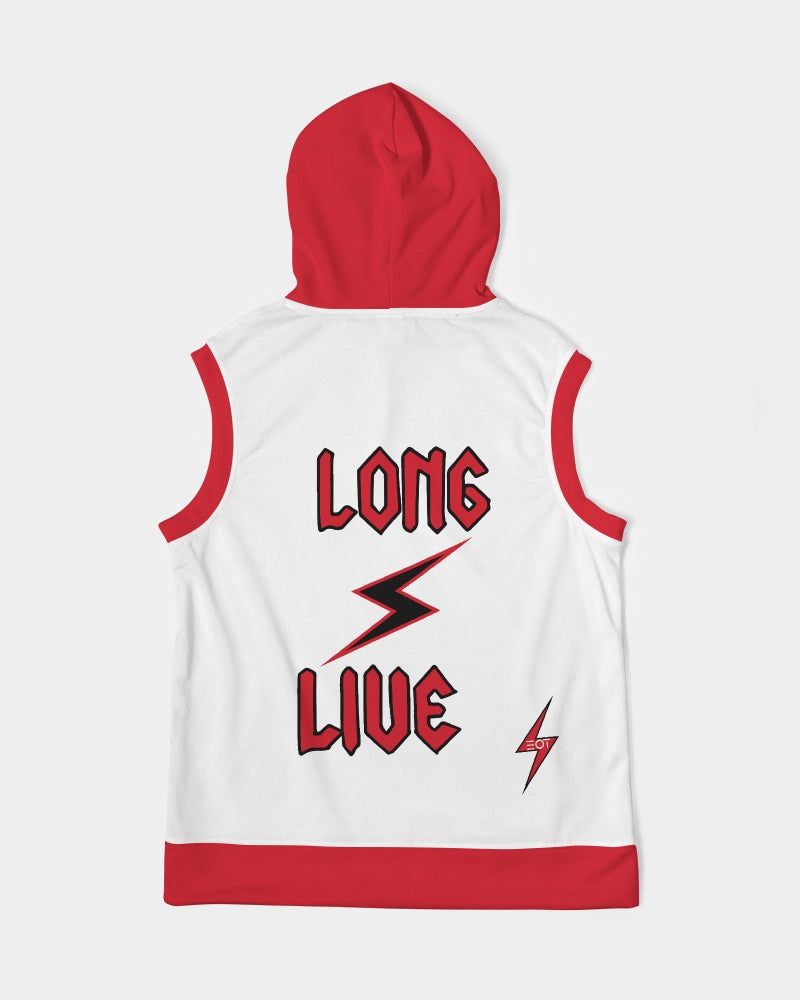 LONG LIVE THE THUNDER - Men's Premium Sleeveless Hoodie