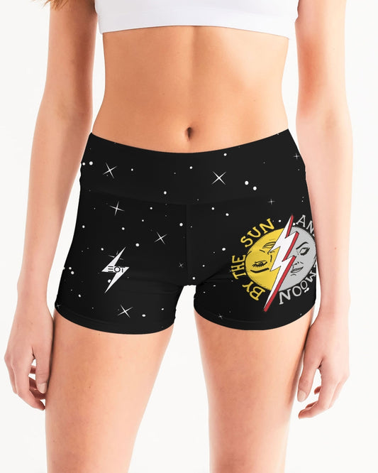 COSMIC THUNDER - Women's Athletic Shorts