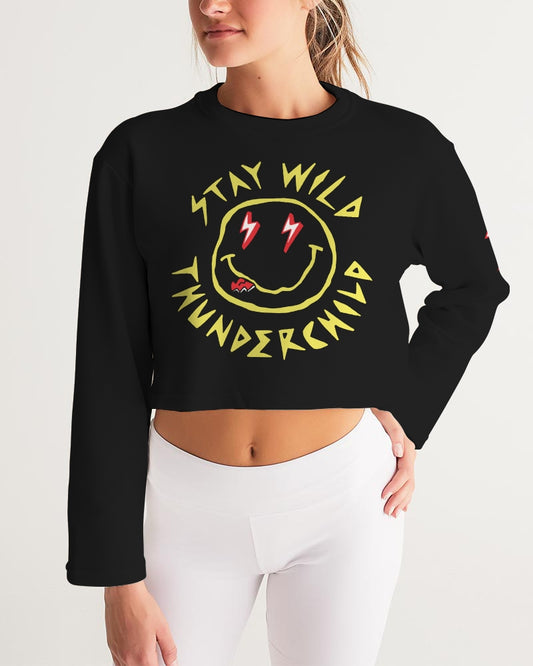 THUNDERCHILD - Women's Cropped Sweatshirt