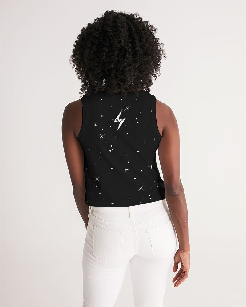 COSMIC THUNDER - Women's Cropped Tank