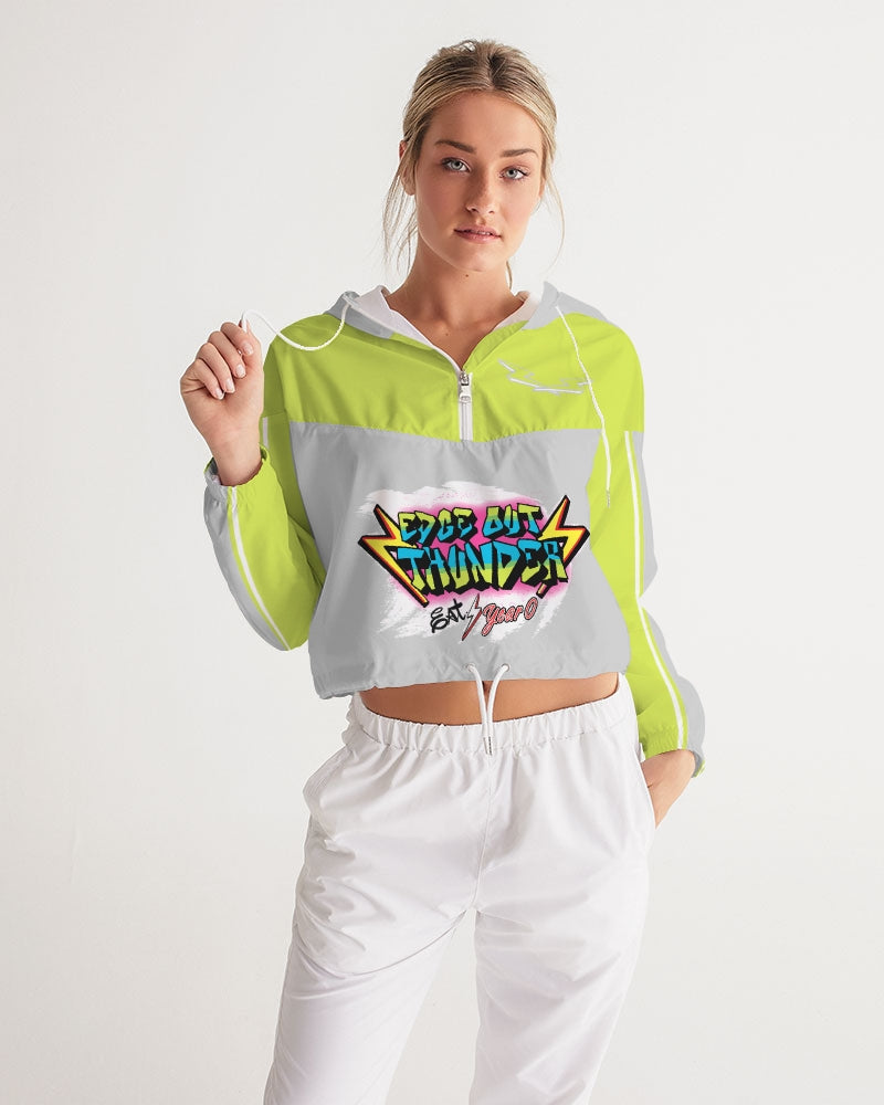 FRESH THUNDER - Women's Cropped Windbreaker