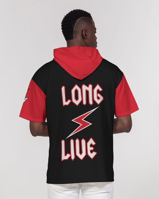 LONG LIVE THE THUNDER - Men's Premium Short Sleeve Hoodie