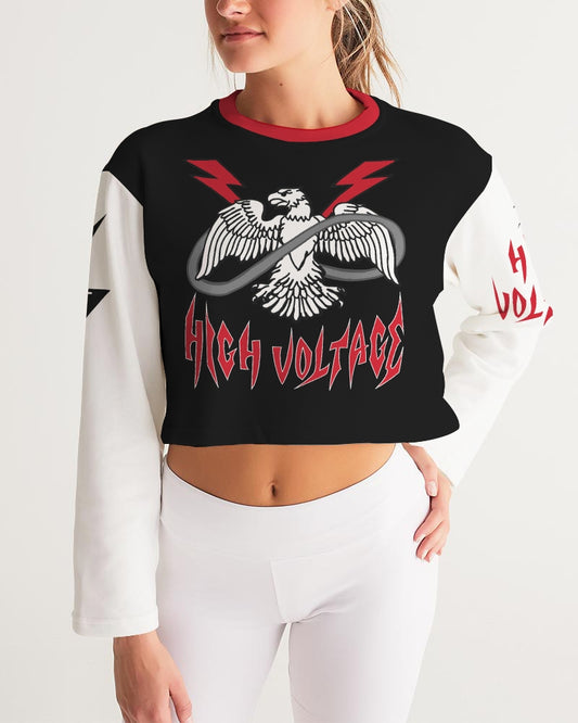 THUNDERBIRD - Women's Cropped Sweatshirt