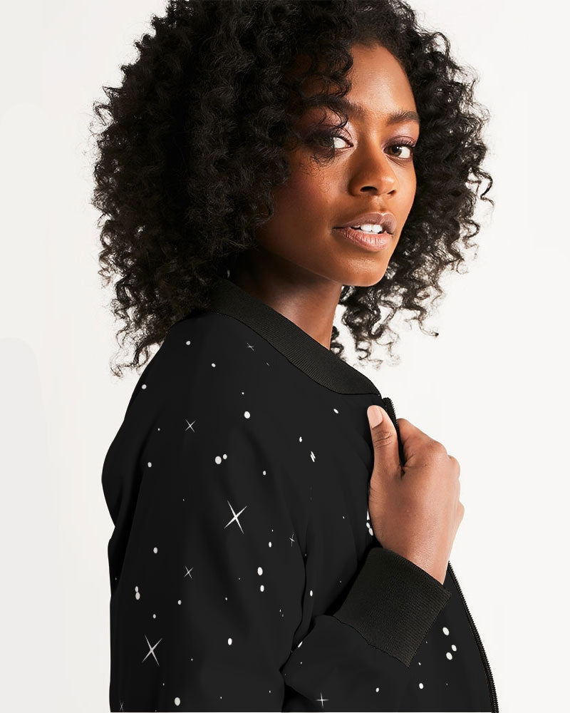 COSMIC THUNDER - Women's Bomber Jacket