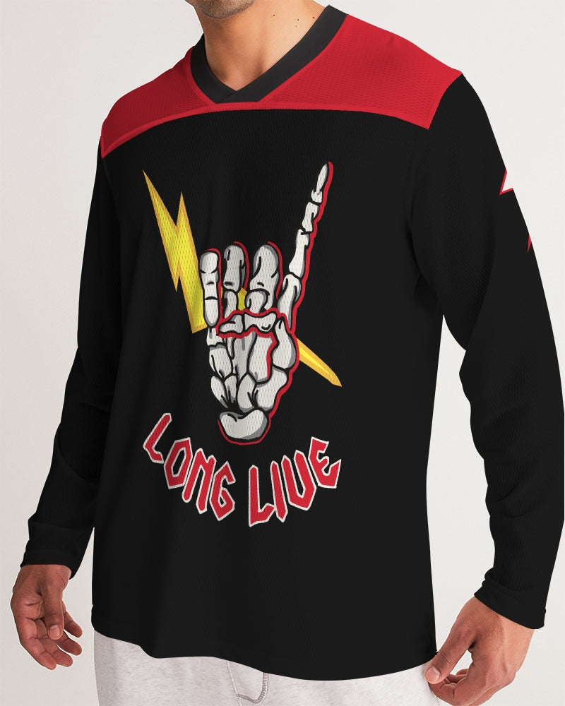 LONG LIVE THE THUNDER - Men's Long Sleeve Sports Jersey