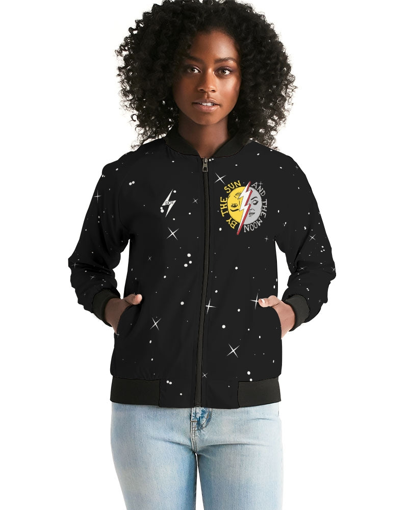 COSMIC THUNDER - Women's Bomber Jacket